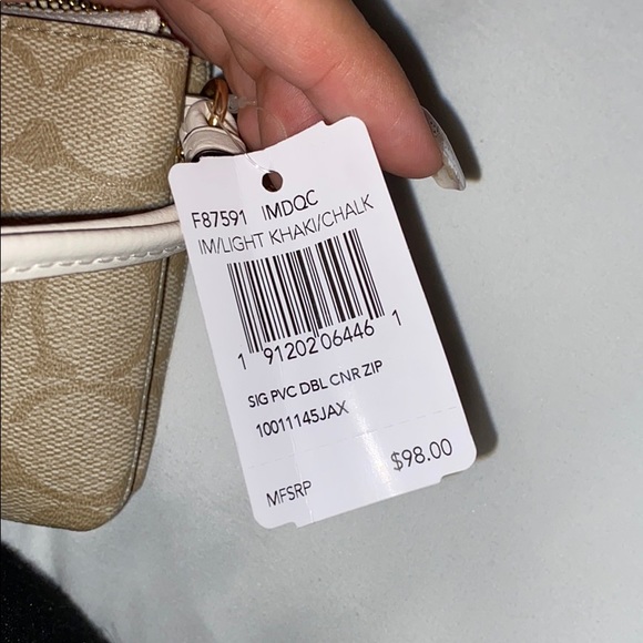 COACH KHAKI WALLET - Picture 4 of 6